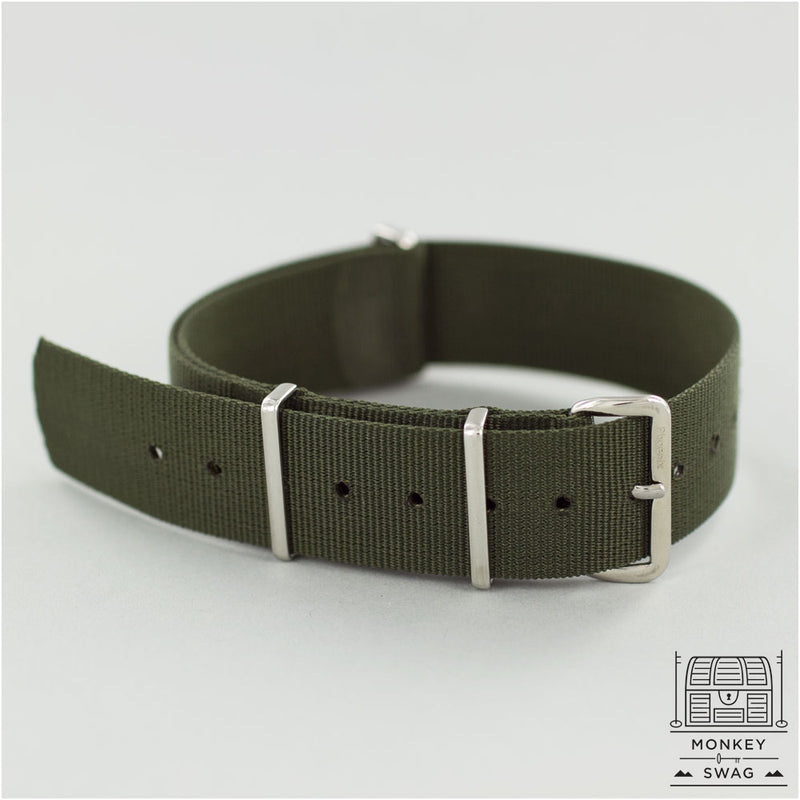 Phoenix Olive Green MOD Nylon Strap